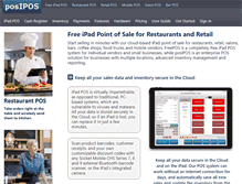 Tablet Screenshot of posipos.com